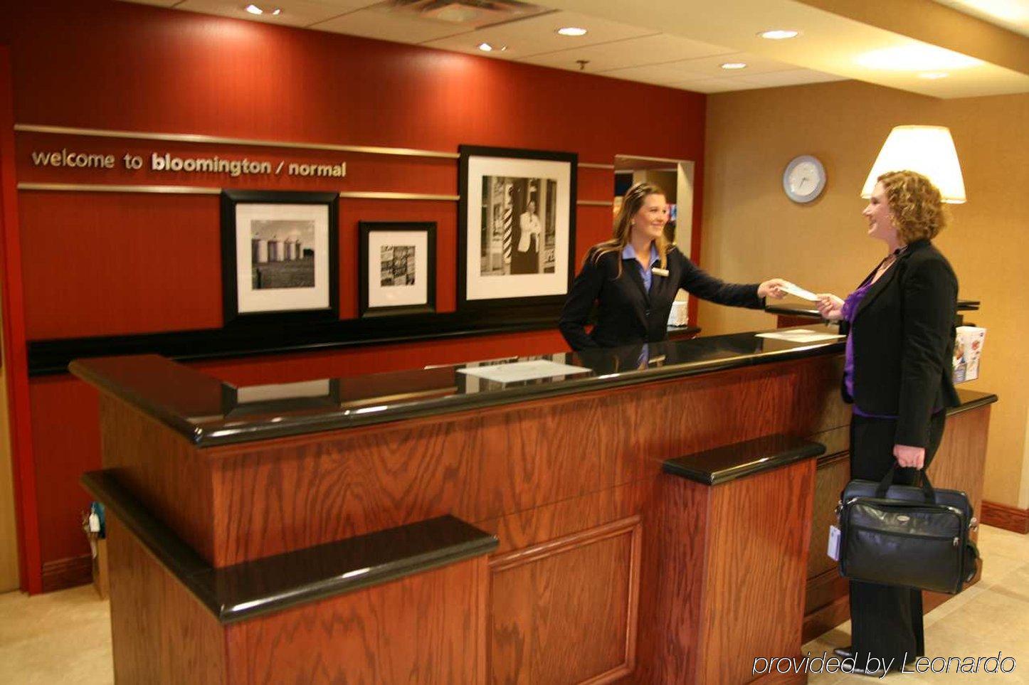 Hampton Inn & Suites Bloomington-Normal Interior foto